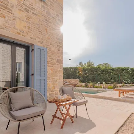 Seafront Adriatica With Pool Villa Dobropoljana